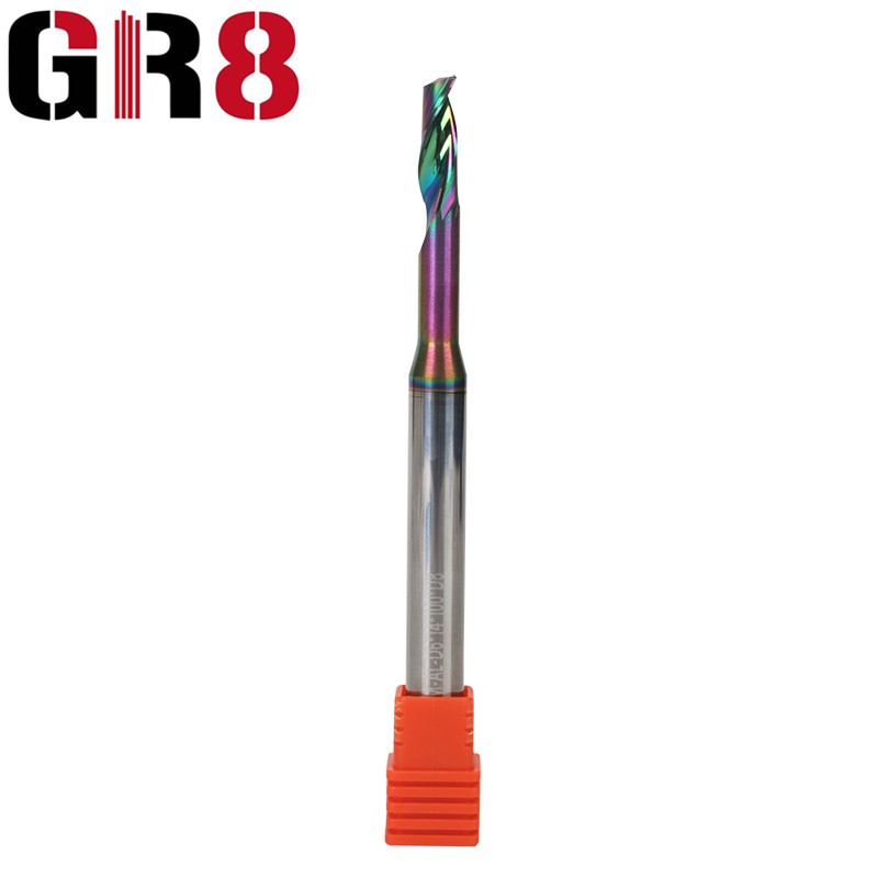 1-schneidiger Aluminiumbearbeitungs-Schaftfräser